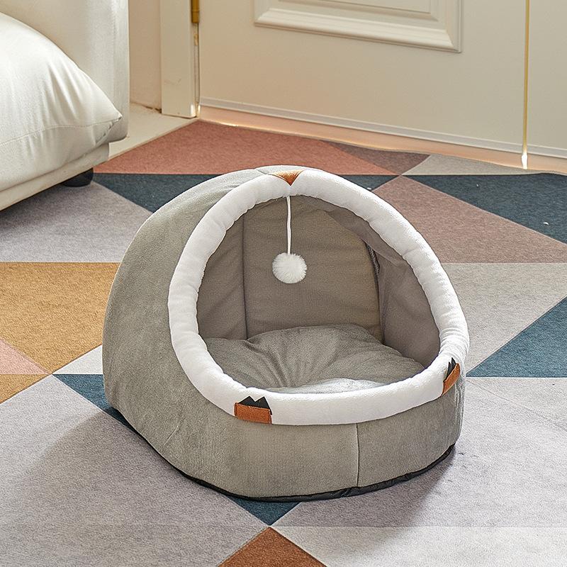 

Pet Supplies All Seasons Универсальная полузакрытая теплая будка для кошек и собак S