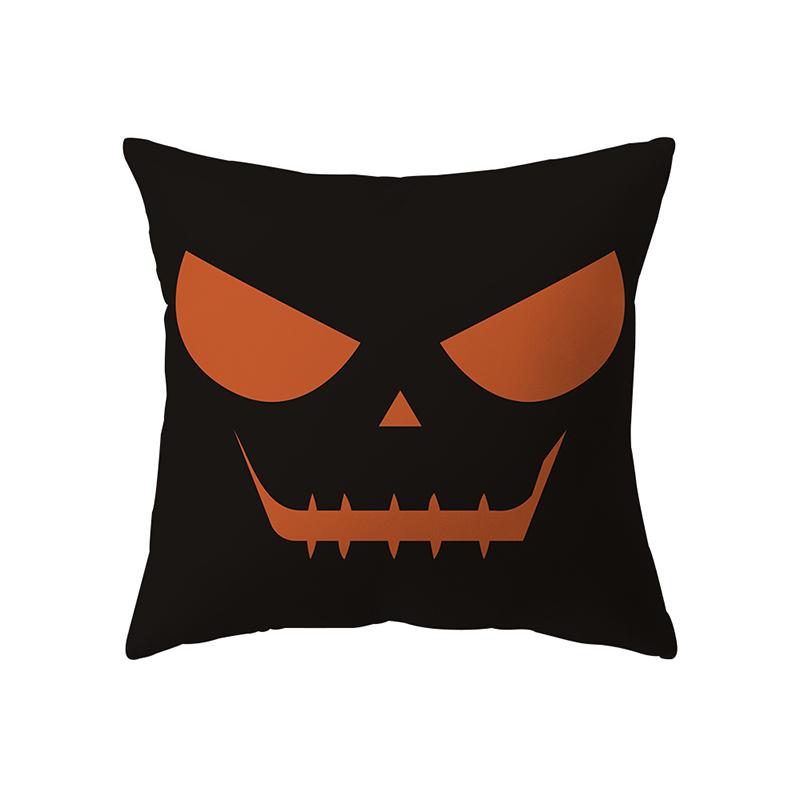 Pumpkin Collection Halloween Theme Pillow Cover Sofa Cushion  Holiday Gift Party Decoration Home Decor
