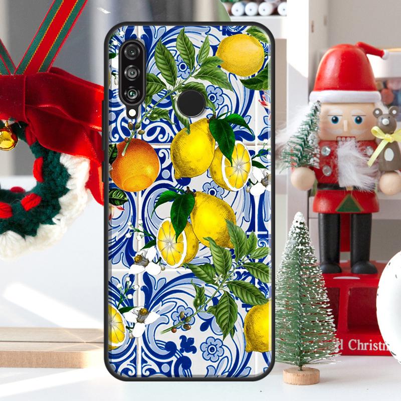

Mediterranean Lemon For Huawei Nova 5T 9 10 SE 7i 8i 11i 12i Y73 Y72 Y61 Y91 Y60 Y70 Y90 P20 P40 P30 Lite Case Huawei Nova 3i