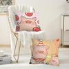 Cartoon cute L-Lulu pig Pillow Case Office Cushions Suitable For Sofa Car Bedroom Decorative Cushion Cover