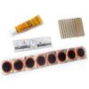 1SET Mountainbike-Reifenreparaturwerkzeugsatz Reparaturwerkzeug Fahrradfahren Reifenreparatur Gummi + Montierhebel + Kleber