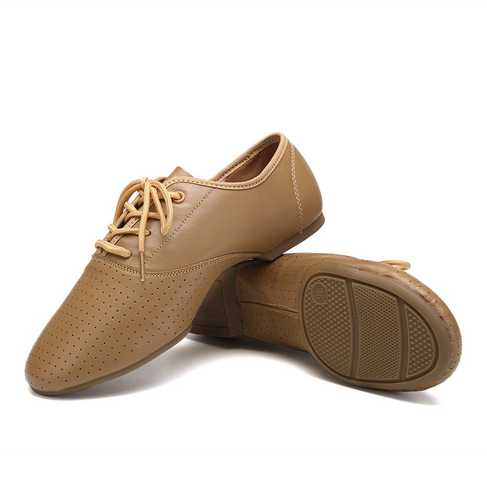 Genuine Leather Women Girls Jazz Dance Shoes Ballet Shoes Teacher's Shoes