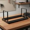 Fitness Disc Storage Stand Multi Use Plate Rack Heavy-Duty Barbell