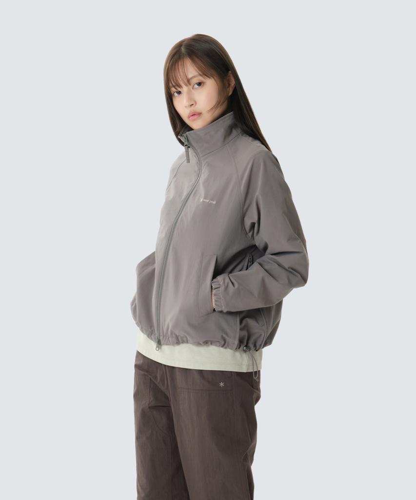 SNOWPEAK APPAREL Camp Dry Women'S Stand-Neck Windbreaker (S26Fwfwb63) Dark Khaki