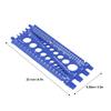 Plastic Material Bolt Identifier Gauge Blue/White Bolt Sizer Thread Gauge Checker  Screw Gauges
