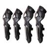 Stainless Steel Motorcycle Protective Gear: 4-Piece Set with Knee and Elbow Pads