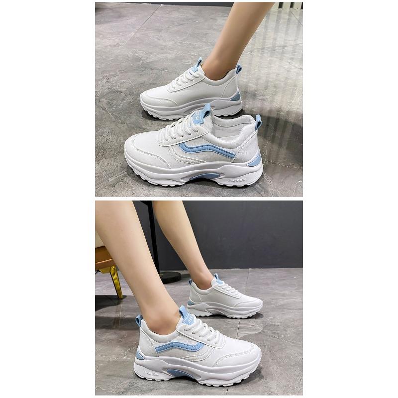 Летние дышащие модные кроссовки с мягкой подошвой 41 розовый — фото 10