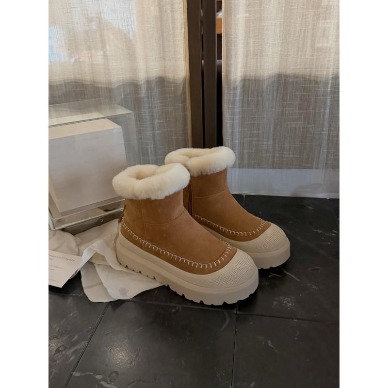 Womens Winter Snow Boots Thick Sole