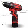 Cross 12V Lithium Battery Electric Drill & Screwdriver with Pistol Grip - Multifunctional Tool