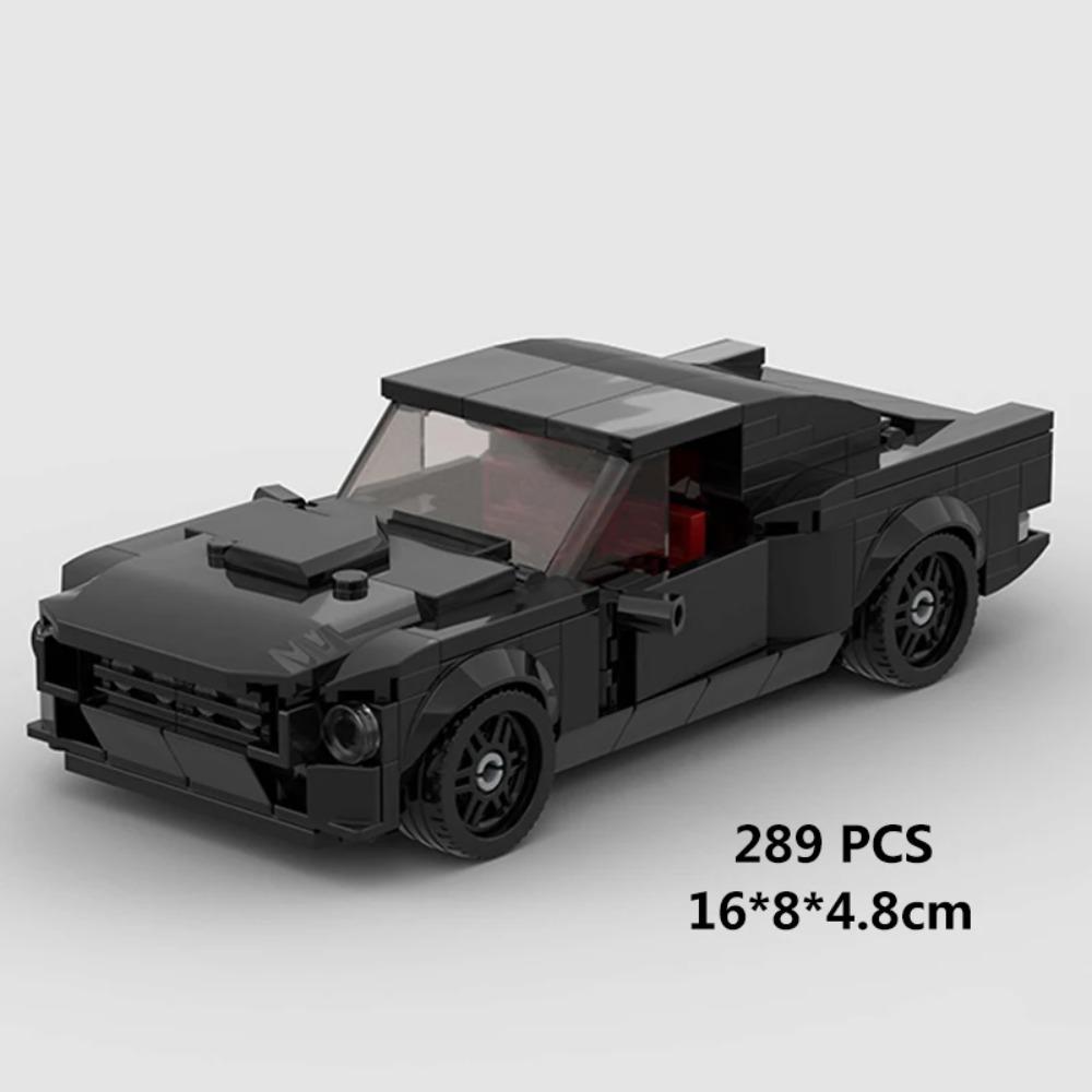 Model Mașină de Curse de Viteză în Oraș Blocuri de Construcție Cărămizi DIY MOC Jucărie Raliu Clasic Sport Vehicul Super Cursă Cadou de Crăciun tehnică