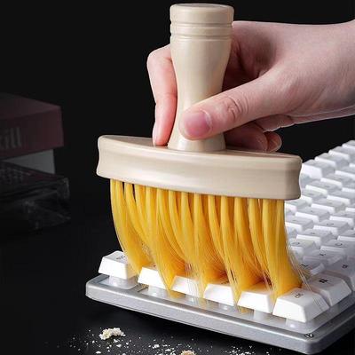 Weiche Borsten Nut- und Rillen-Tastaturreinigungsbürste - Multifunktionales Staubentfernungswerkzeug