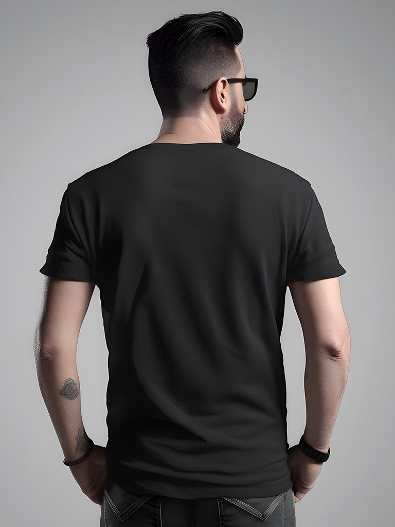 Men Women Black Dragon Graphic T-Shirt Cotton Crew Neck Short Sleeve Bold Fantasy Dragon Artwork Men Clothing Comfortable
