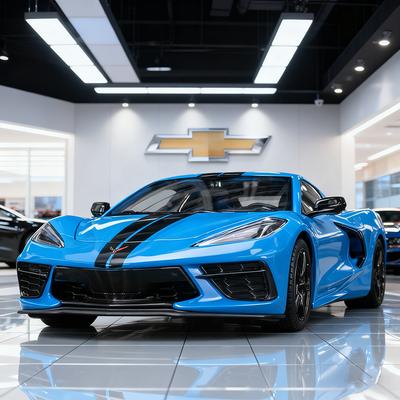 Maisto 1:24 Chevrolet Corvette Stingray Coupe Alloy Car Diecasts & Toy Vehicles Car Model Miniature Scale Model Car For Children