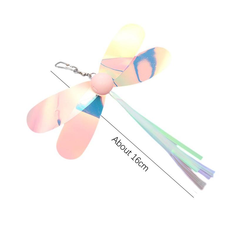Cat Stick Feather Toys Indoor Cats Pet Toys Feather Replacement Head Cat Sequins Feather Teaser Cat Bell Balls Fuzzy Ball Toys