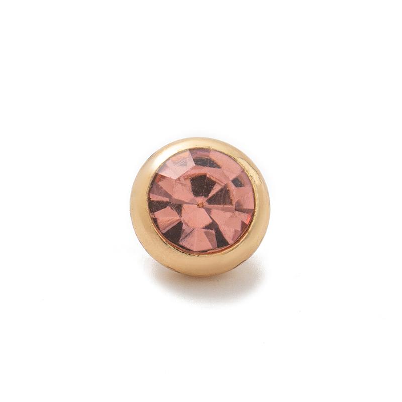 Love Glass Box Pendant Diy Necklace Birthday Month Gemstone Light Luxury Versatile  Jewelry Gift