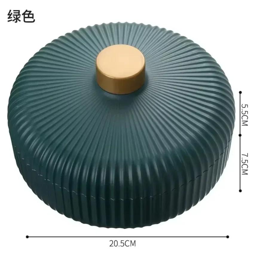 New 1 Pcs Large Capacity Serving Tray 3 Compartments Dried Fruits Snacks Storage Box Home Party Candy And Nut Home Supplies