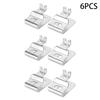 6/12/18Pcs Replacement Belt Clip Hook Manganese Steel Drill Tool Clips Hook Kit With Screws Hang Buckle
