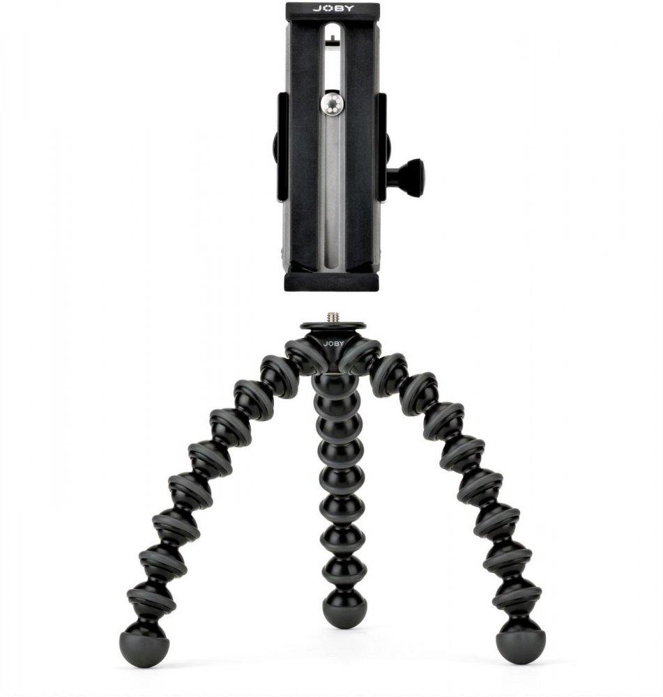Joby griptight pro tablet stand adjustable tilt angle Black