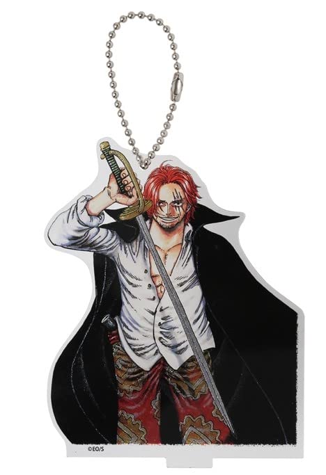 ONE PIECE Shanks Diorama Figure Acrylic Stand 2023 Birthday Limited Edition Merchandise Acrylic with Ball kirat (Foil Chain)