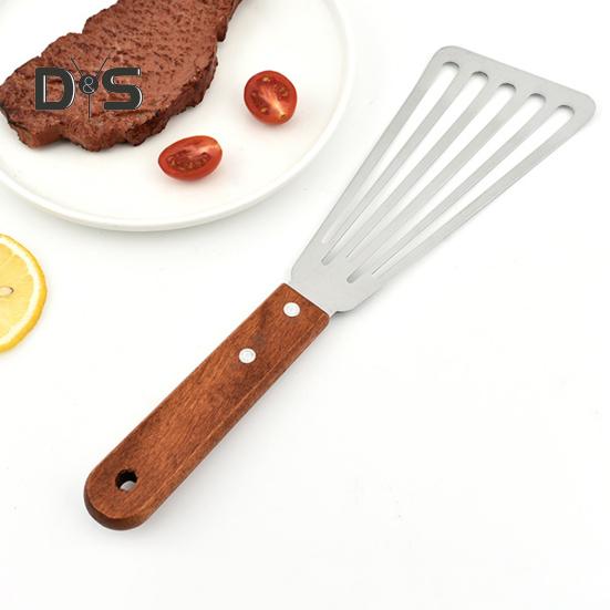 Zuverlässige Schlitzschaufel, aushöhlen, nützliche, leichte Kochschaufel aus Edelstahl