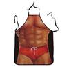 Cute Apron Sturdy Ornamental Convenient Kitchen Apron Sleeveless Unisex Baking Sexy Pattern Apron Apron Kitchen Accessories CDN