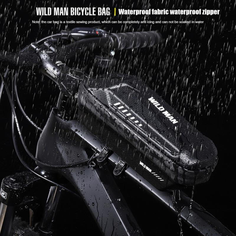 1l Mtb Bike Front Tube Bag Hard Shell Electric Scooter Bag Compatible For M365 / M365 Pro Cycling