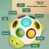 Baby Early Education Turtle Push And Grab Toy For 12 Months And Up