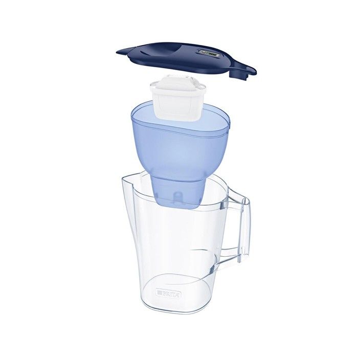 Carafe filtrante - brita - blanc 2,4 l - multicolore - 11 cm x 28 cm