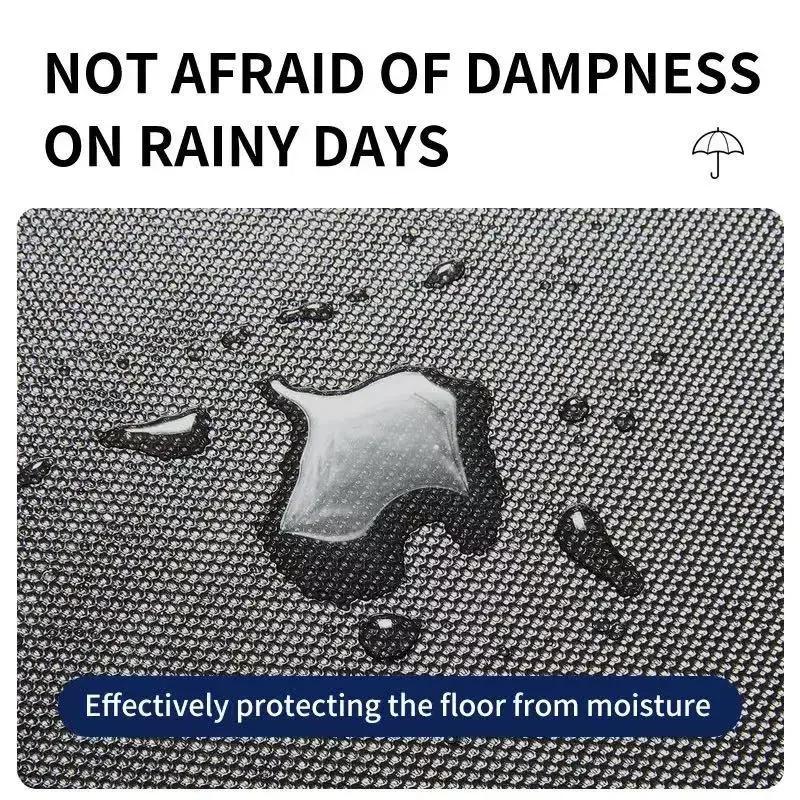 Bequeme widerstandsfähige Eingangstürmatte Eingangstürmatte rutschfeste Fußmatte für den Innenbereich Abstreiferteppich schmutzabweisend