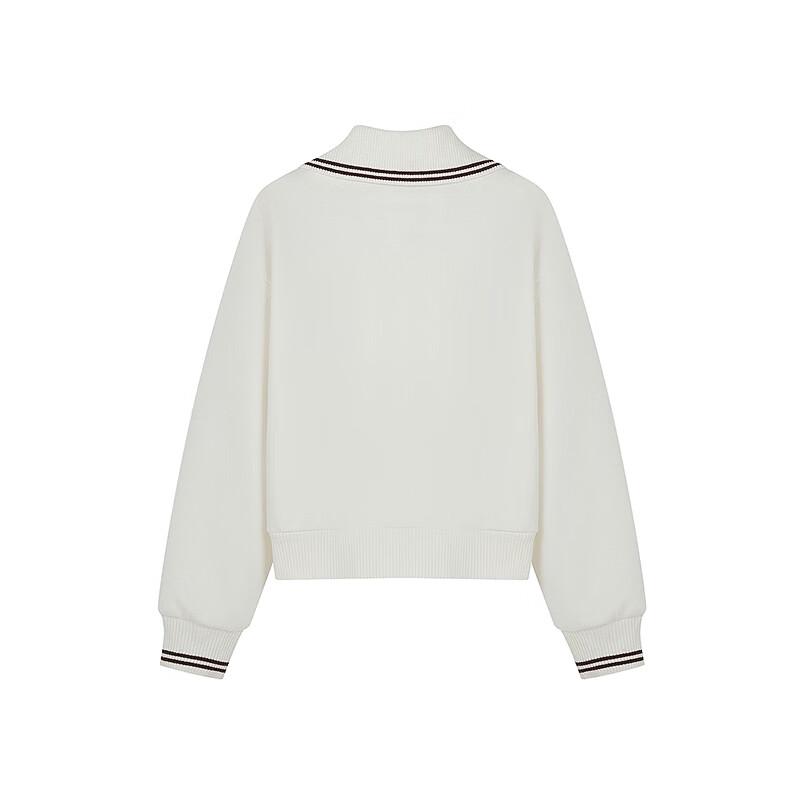 Teenie Weenie Women's Little Bear Polo Collar Sweatshirt