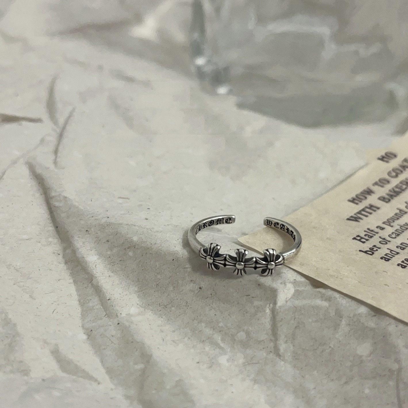 

Темное Ретро Потертое Пентаграмма Античное Серебро Регулируемое Кольцо для Женщин One Size