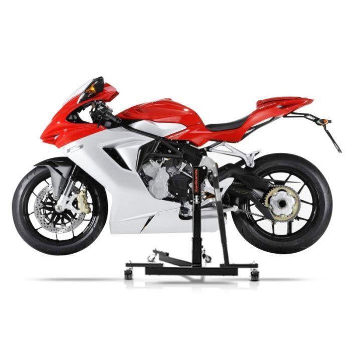 Central Motorcycle Lift - ConStands Power-Evo - Compatible MV Agusta F3 800/RR/Rosso - Capacity 300 Kg - Lightweight 17 Kg