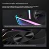 12Cm Argb 4 Pin Computer Case Fan Quiet Cooling 12V Large Air Volume 800-1600Rpm For Desktop Gaming Pc Build