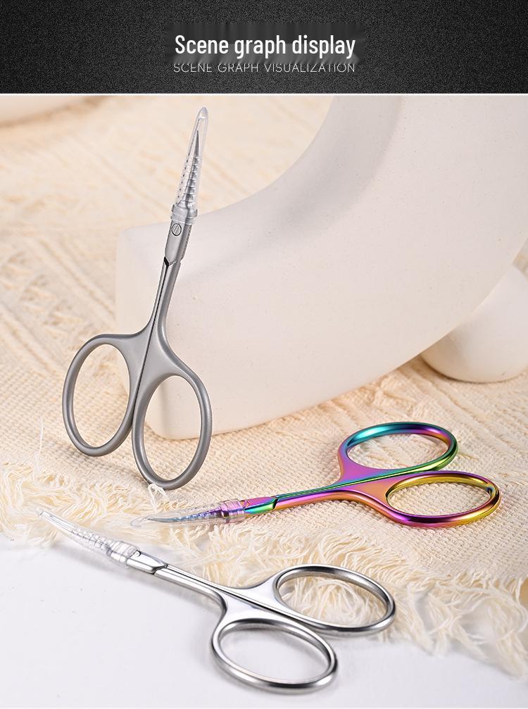 Third-Gen Dead Skin Nippers with Ukrainian Stainless Steel, Front-Set Elbow, Easy-Cut Manicure Scissors
