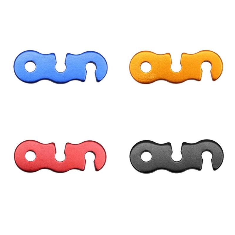 30Pcs Tent Wind Rope Buckle Adjustable Guyline Cord Adjuster Aluminium Alloy Cord Buckles for Outdoor, Camping, Picnics