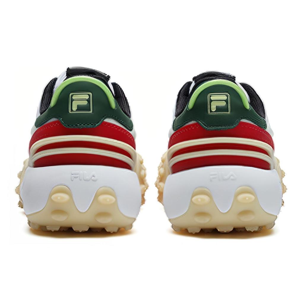 FILA Gara Fabric TPU Top Layer Cowhide Leather Mesh Comfortable Versatile Low-Top Casual Shoes Women sneaker Vanilla-Ice F12W213111FWV