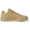 Adidas Originals Forum Lace-Up Durable Low-Top Skate Shoes Unisex Sneakers Earth-Yellow ID0991