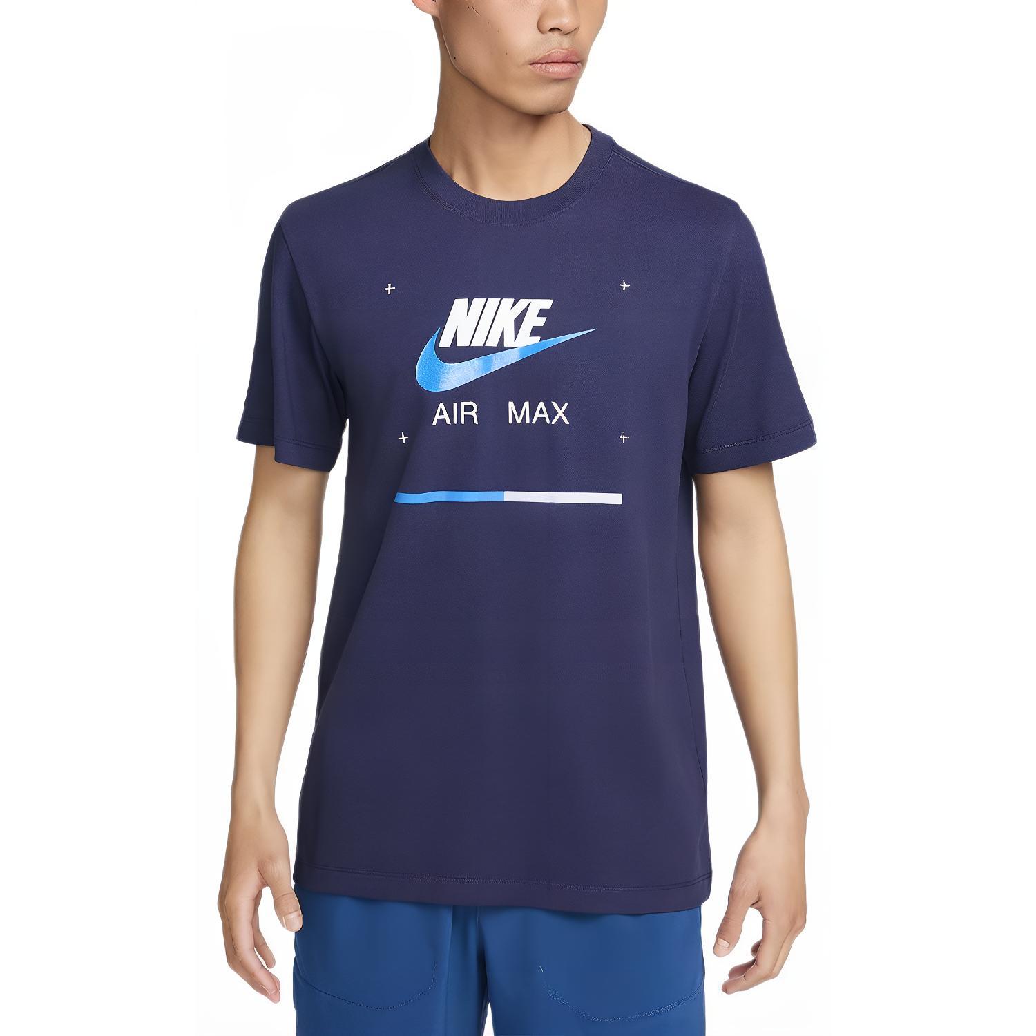 

New Nike Sportswear Classics T Shirt Men s Marine Blue FV3779-410 M