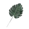12pcs Artificial Green Turtle Leaf Scattered Tail Leaf Fake Silk Plant For DIY Wedding Birthday Party Home Decor Palm Leave 2026