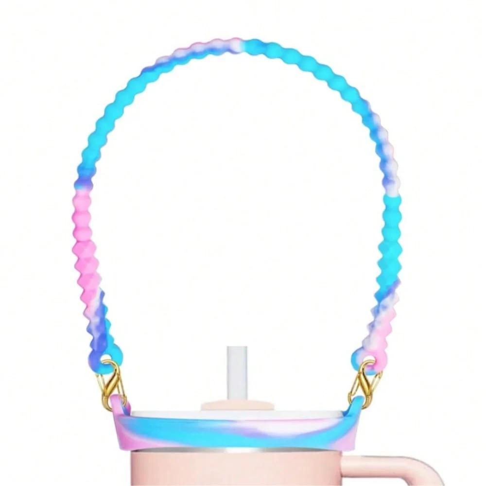

Water Bottle Handle Silicone Water Bottle Holder Strap Handle Is Suitable for Most 8-40 Ounce Water Bottle and Cup Accessories