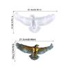 Flying Eagle Shape Silicone Mold Wall Decoration Mould DIY Table Ornament Tools Plaster Crafts Making Supplies Non-stick