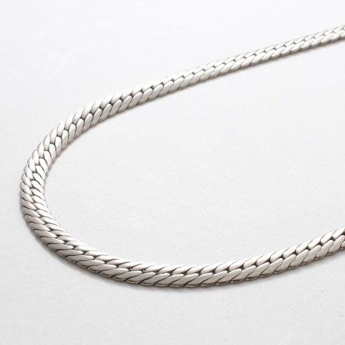 Unisex Titanium Necklace, 60cm, 5mm Wide, Pure Titanium Herringbone Necklace, Men's Jewelry, Italian Design