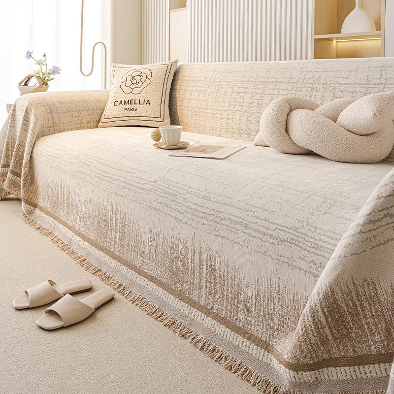 

2025 новый диванный чехол-подушка весна-лето все включено чехол четыре сезона универсальный нескользящий диванный плед подушка для сиденья простой чехол 180*130cm