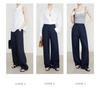 Women's 2026 Summer Linen Pants - Loose, Comfortable, Wide-Leg, Extended Length