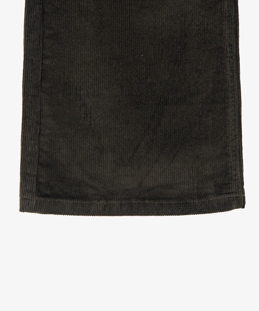 TOFFEE WOMEN W Winter Loose Bootcut Corduroy Pants (Brown)