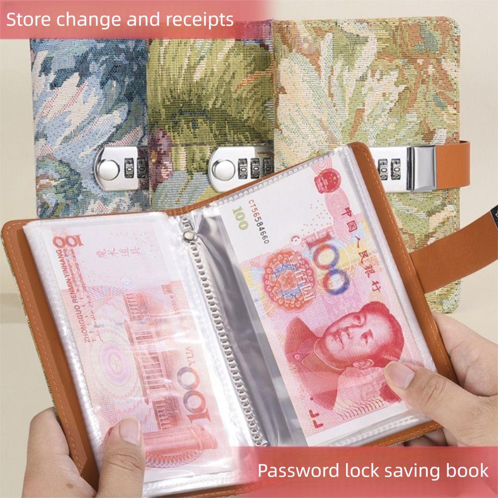 with Password Lock Mini Binder Savings Challenge Save Money Savings Challenges Book  Couples