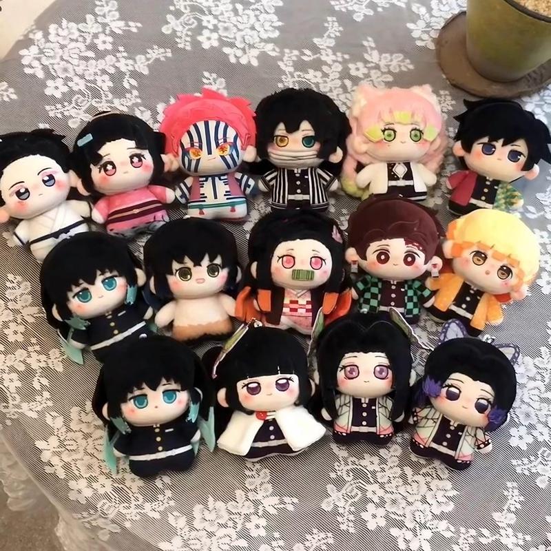 Demon Slayer Doll Toys Cute Tanjiro Kamado Ornament Cartoon Anime Figure Decorations Birthday Gifts Funny Toys Gifts