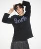 SOMEPLACE MAN Some Star Applique Point Oversized Long Sleeve T-Shirt _3 Colors