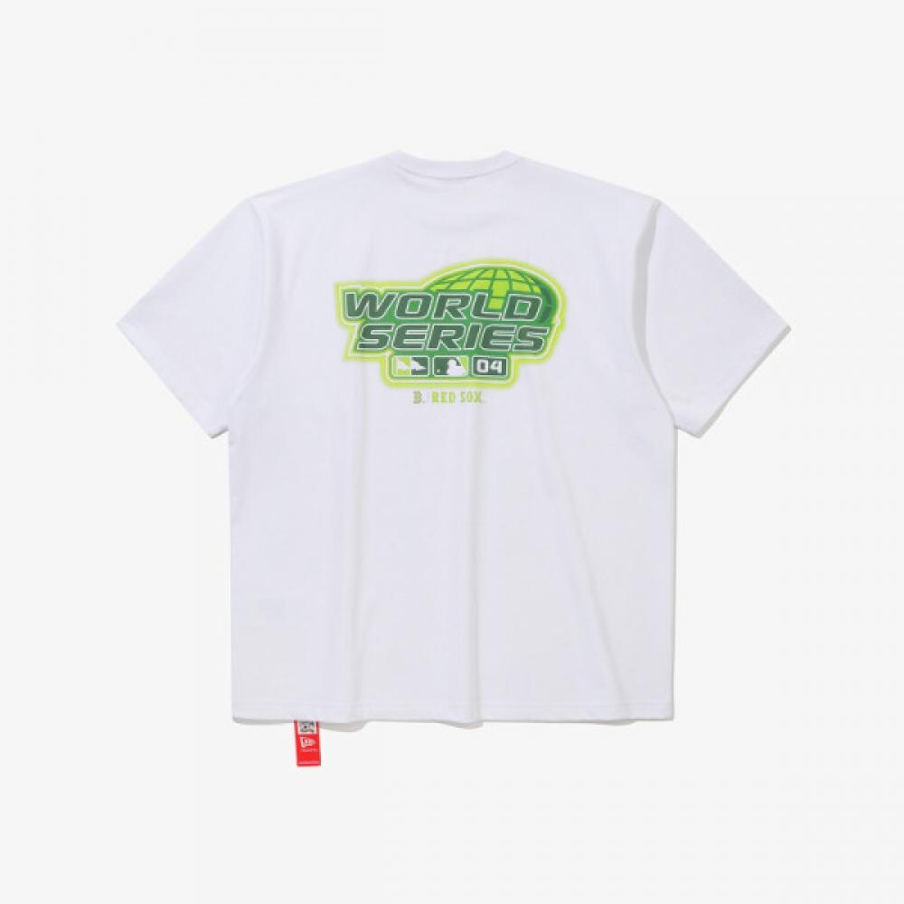 New Era BosTon World Series Neon T shirT