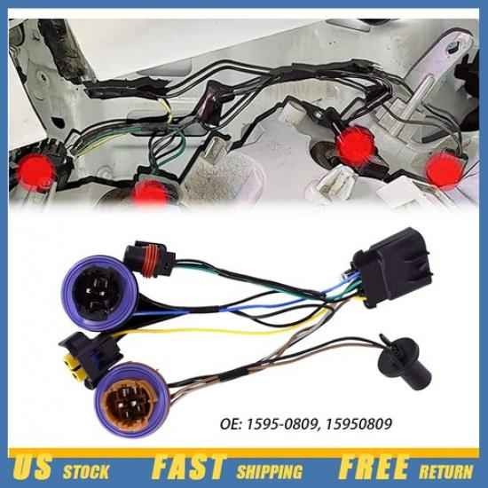 Headlight Headlamp Wiring Harness For 07-13 07-14 Avalanche Tahoe Suburban 1500